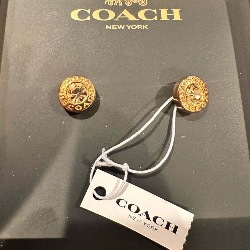 Coach earrings